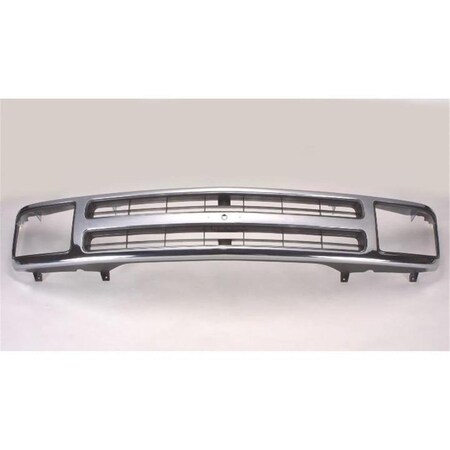 Geared2Golf Grille with Compact Type Headlamp for 1995-1997 Chevy Blazer Chrome & Dark Argent GE1843457